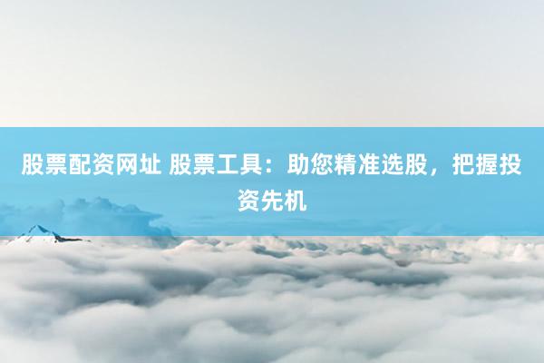 股票配资网址 股票工具：助您精准选股，把握投资先机